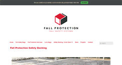 Desktop Screenshot of fallprotectionuk.co.uk