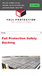 Mobile Screenshot of fallprotectionuk.co.uk